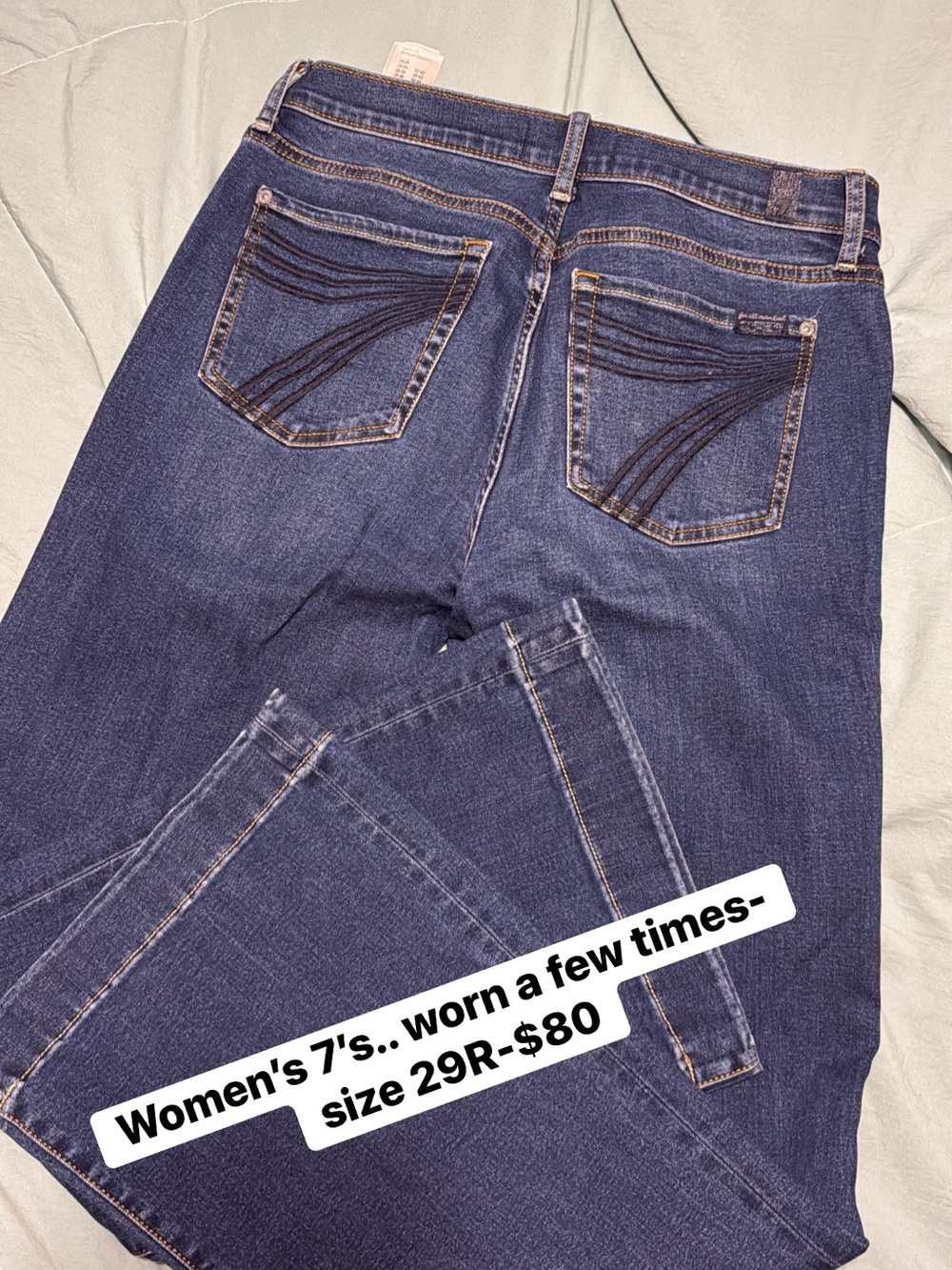 Women’s 7’s flare jeans